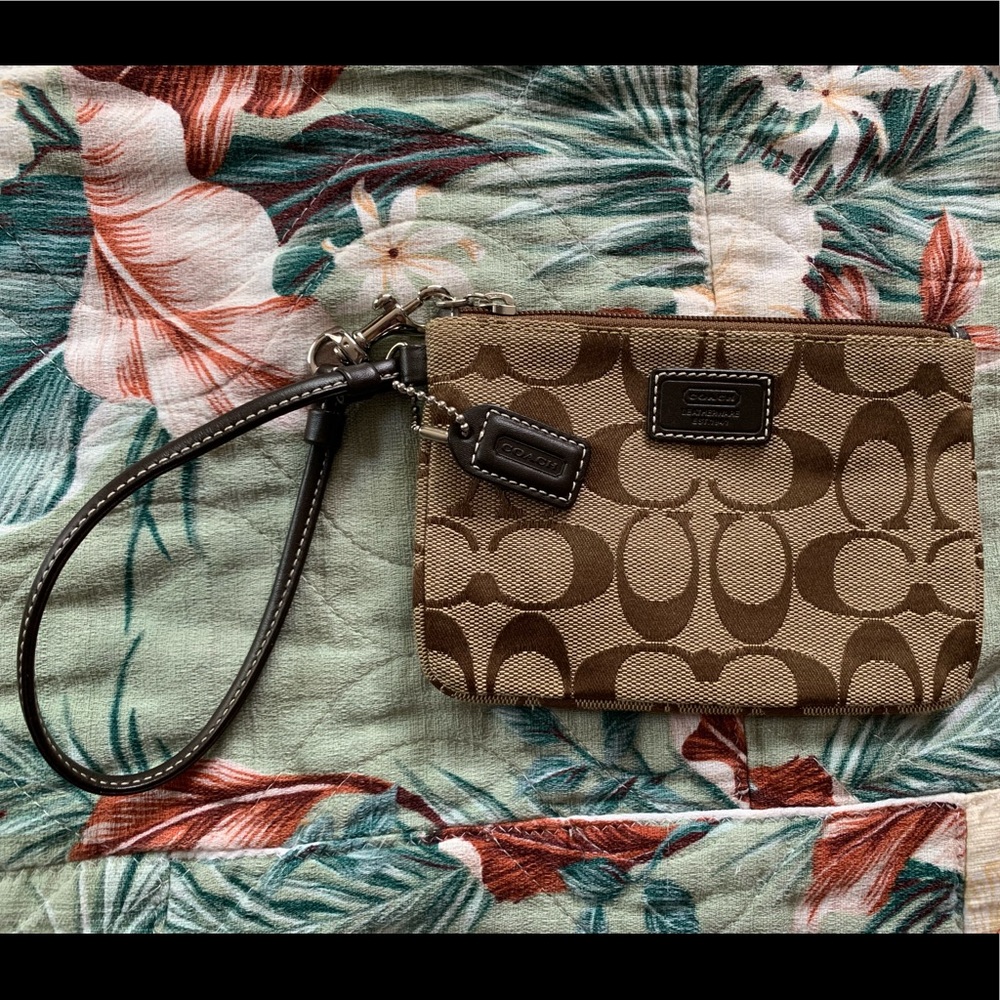 Coach wristlet